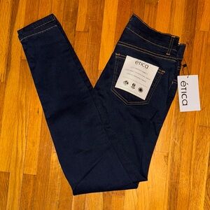 Etica Dark Blue Skinny Jeans